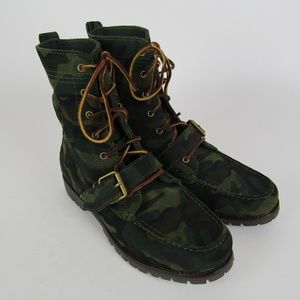 camo polo boots